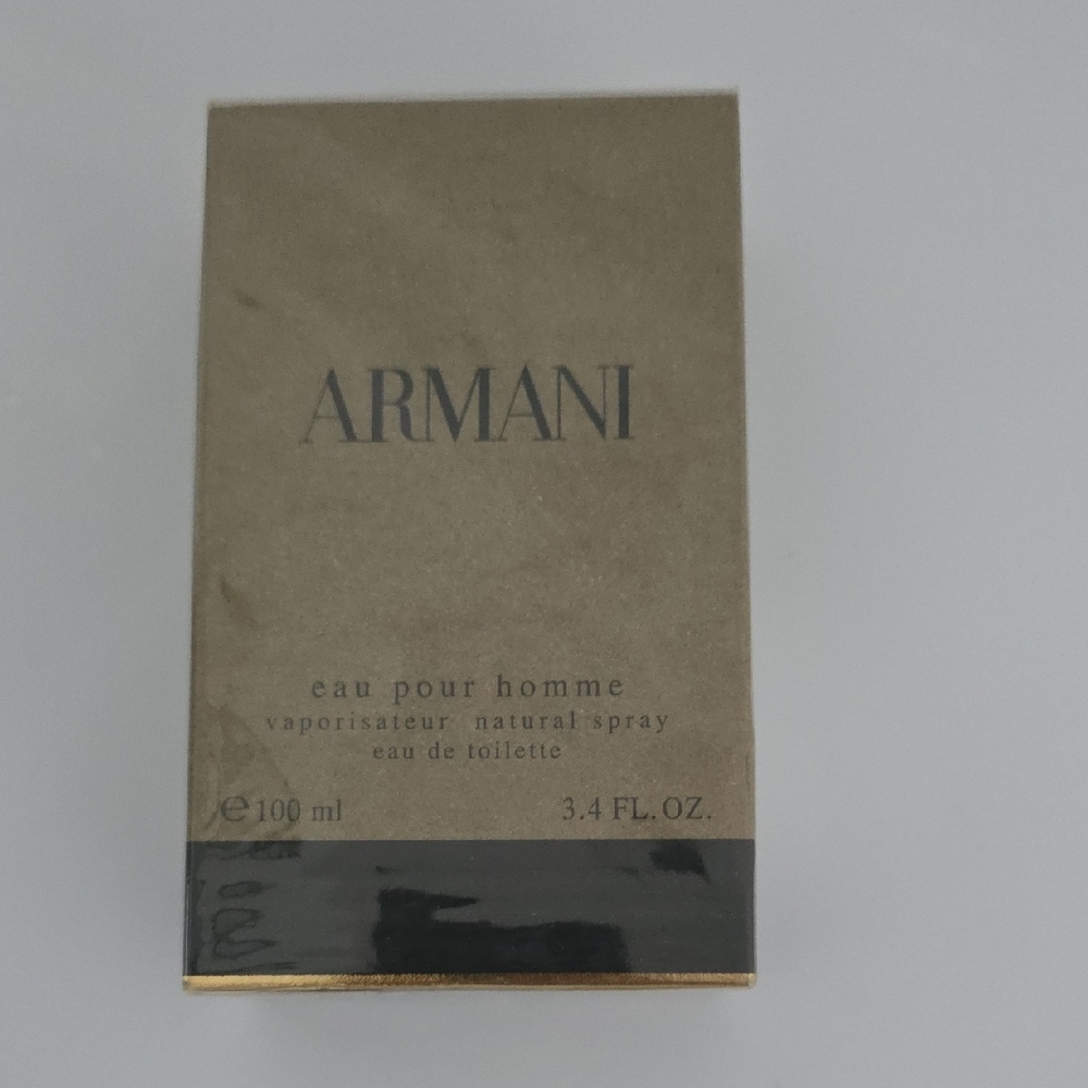 Giorgio Armani Eau Pour Homme — Brown & Black Box